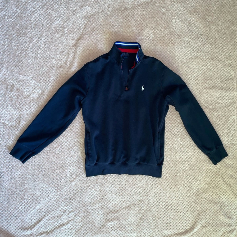 Men’s Polo by Ralph Lauren half zip sweater